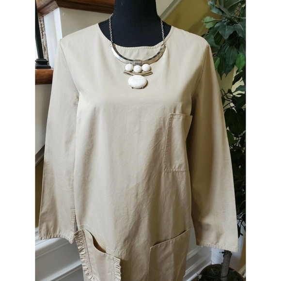COS Tan Dress with Pockets size 8 - Picture 2 of 10